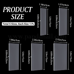 5 Stück Acrylplatte in 5 Stilen&nbsp;TOOL-CP0001-39
