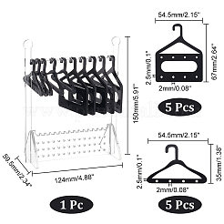Espositori per orecchini in acrilico trasparente&nbsp;EDIS-WH0035-17