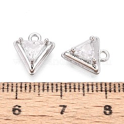 Pendenti in ottone con zirconi cubici&nbsp;KK-T071-48P