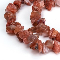 Natürlichen Karneol-Perlen Stränge&nbsp;G-G011-01