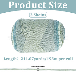 Strickgarn aus Baumwolle mit Acrylfasern&nbsp;DIY-WH20055-121C