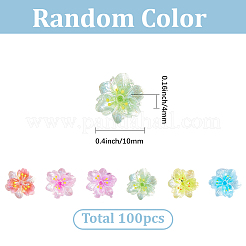 100 Stück Harz Cabochons&nbsp;MRMJ-SP0001-15