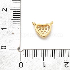 925 ciondolo a forma di cuore in argento sterling con micro pavé di zirconi cubici trasparenti&nbsp;STER-A034-01G