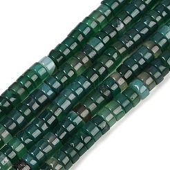 Gefärbt natürliche Achat Perlen Stränge&nbsp;G-U030-B01-02