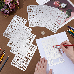 Metallstanzschablonen aus Edelstahl&nbsp;DIY-WH0518-003
