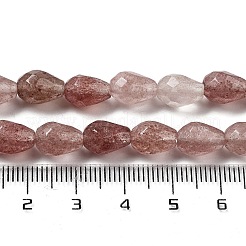 Natürlichen Erdbeere Quarzperlen Stränge&nbsp;G-P520-B11-01