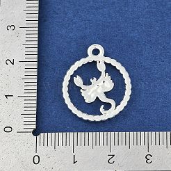 Pendentifs en alliage à douze constellations&nbsp;PALLOY-Q006-01L-S
