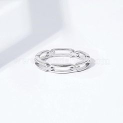 Bagues en argent sterling de style simple 925&nbsp;FS-WG80334-03
