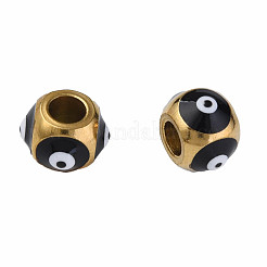 201 cuentas de esmalte de acero inoxidable&nbsp;STAS-N087-59-05G