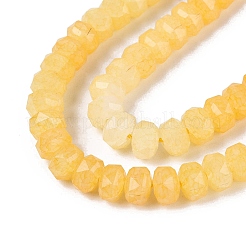 Fili di perline di vetro craquelé di giada imitazione&nbsp;GLAA-N068-01A-A05