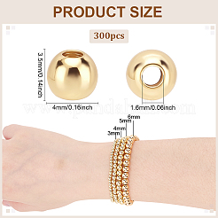 Perles en laiton&nbsp;KK-PH0036-67G