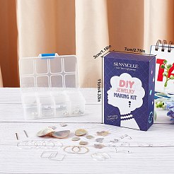 DIY-Sets zur Herstellung von Ohrringen im geometrischen Stil&nbsp;DIY-SC0013-21S