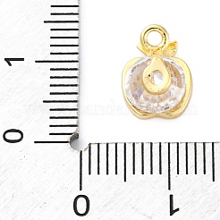 Colgante micropavé cubic zirconia de latón&nbsp;KK-A240-10G