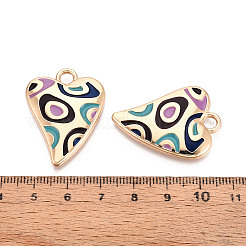 Crémaillère placage pendentifs en émail d'alliage&nbsp;PALLOY-T091-15D