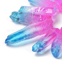 Chapelets de perles en cristal de quartz naturel&nbsp;G-K191-01D