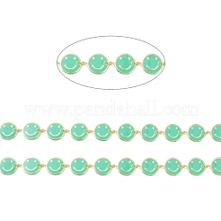 Gliederketten aus Messing und Emaille&nbsp;CHC-D029-16G-07