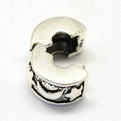 Legierung europäischen Stil Spangen&nbsp;PDLC-R001-03AS