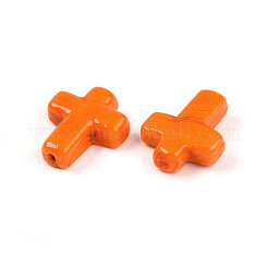 Perles vernissées manuelles&nbsp;LAMP-N024-44I