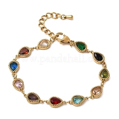 Bracelets à maillons en acier inoxydable 304 pour femmes&nbsp;BJEW-A093-01A-G
