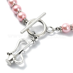 Braccialetto con ciondolo in lega in stile tibetano&nbsp;BJEW-JB09784-01