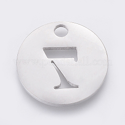 Pendentifs en acier inoxydable 304 anti-ternissement&nbsp;STAS-F233-07-P