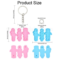 Diy diy tasse deckel dropping selbstklebendes identifikationsetikett 40oz straw fixing label plate rucksack label plate silicone making kits&nbsp;DIY-CJ0002-75