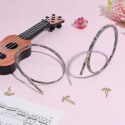 Kunststoff-Gitarrenkantenleisten&nbsp;OCOR-WH0077-135B