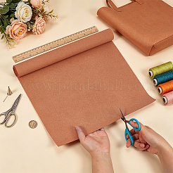 Rouleau de doublure artisanale en cuir mélangé pour sacs et pochettes&nbsp;AJEW-WH0643-143A