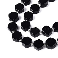 Natürlichen Obsidian Perlen Stränge&nbsp;G-P534-A22-02