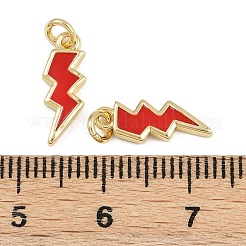 Messing Emaille Anhänger / charms&nbsp;KK-L240-28G
