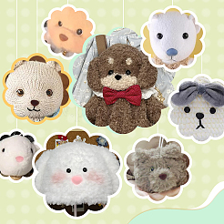 48 Stück 4 Farben 2 Stile Dreieck Harz & Samt Handwerk Sicherheitsnase&nbsp;DOLL-PH0001-63