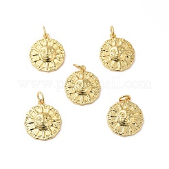 Pendentifs de placage en laiton&nbsp;KK-H431-45G