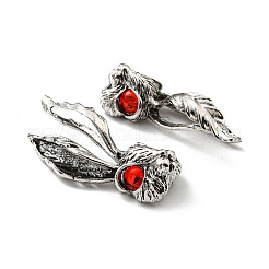Anhänger aus Legierung im tibetischen Stil mit Metalllegierung&nbsp;PALLOY-K010-02AS