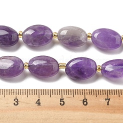 Natürlichen Amethyst Perlen Stränge&nbsp;G-H005-A11-02