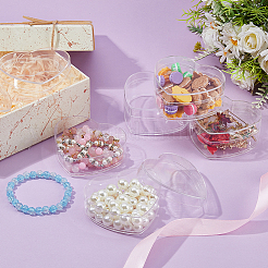 Valentinstag Herz Acryl Aufbewahrung Geschenkboxen&nbsp;CON-WH0115-41