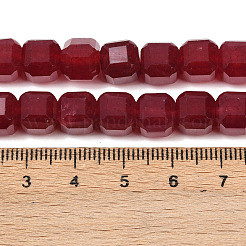Natürliche weiße Jade perlen Stränge&nbsp;G-D343-A01-02