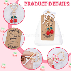 30 pendentif décoratif en résine de cerisier&nbsp;HJEW-DR00252