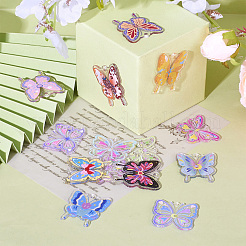 Kit de fabrication de boucles d'oreilles pendantes papillon à faire soi-même&nbsp;DIY-TA0006-34