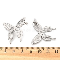 Boucles d'oreilles à tige en acier inoxydable 304 pour femmes&nbsp;EJEW-K306-21P