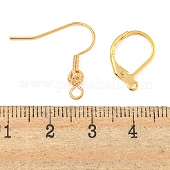 Ganci di orecchini in ottone&nbsp;KK-XCP0001-80