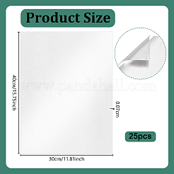 25 feuille de papier aluminium rectangulaire&nbsp;DIY-OC0016-34B-02