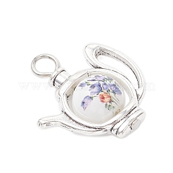 Pendentifs en alliage de style tibétain&nbsp;PALLOY-JF04664-01