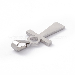 Pendentifs en acier inoxydable 304 anti-ternissement&nbsp;STAS-G284-12P