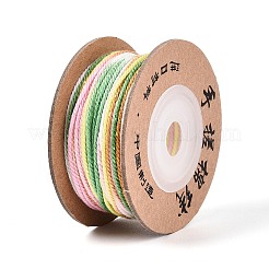 Cordoncino di cotone macramè tinto a segmento da 30 m&nbsp;OCOR-T018-01U