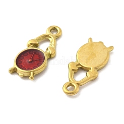 304 Edelstahl-Emaille-Anhänger&nbsp;LS-STAS-D369-05G