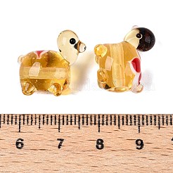 Chapelets de perles vernissées manuelles&nbsp;LAMP-N024-36E