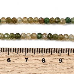 Natürliche grüne Turmalinperlenstränge&nbsp;G-G294-C01-4x3mm