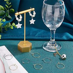 Anelli con ciondolo per calici da vino in acciaio inossidabile 316&nbsp;STAS-UN0015-83C