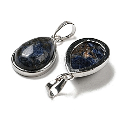 Natürlichen Obsidian Anhänger&nbsp;G-I358-B22