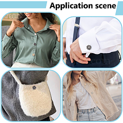 Boutons de manchette en alliage&nbsp;BUTT-NB0002-20